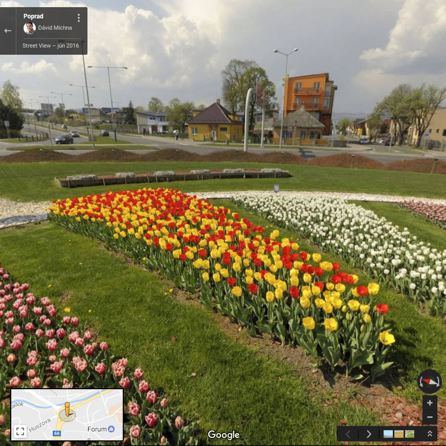 kruhovy objazd poprad